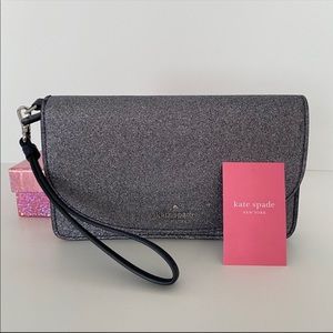 🆕 Kate Spade Joeley Dusk Navy Wristlet